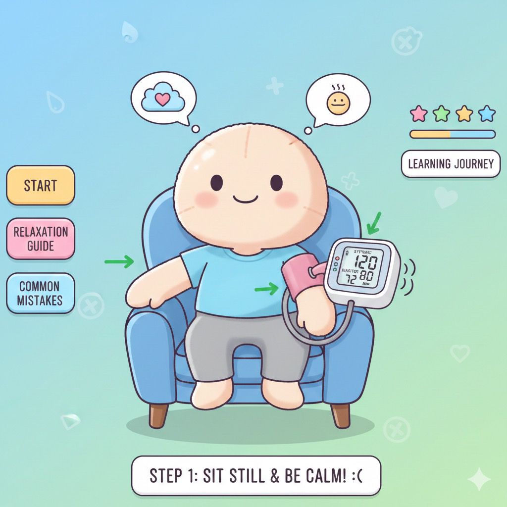 Cute blood pressure UI